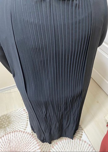 Uzun Siyah Gotik Kadın Tunik - Görsel 3