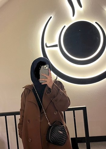 Kahverengi Midi Kadın Trençkot - Görsel 2