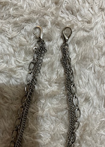 Gri Pantolon Zincir Unisex - Görsel 3