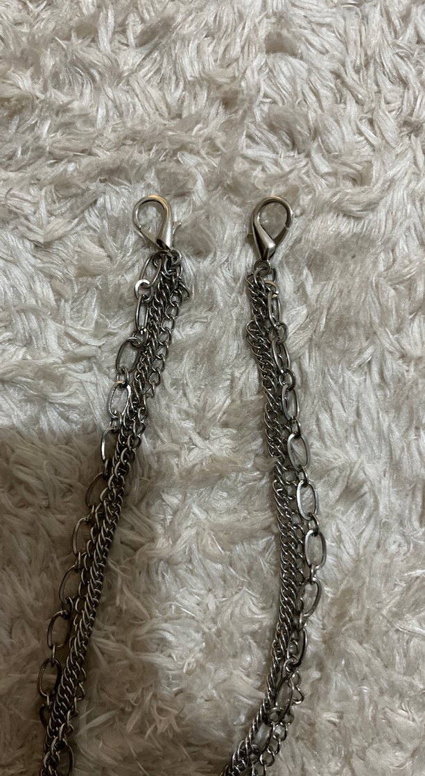 Gri Pantolon Zincir Unisex - Görsel 3