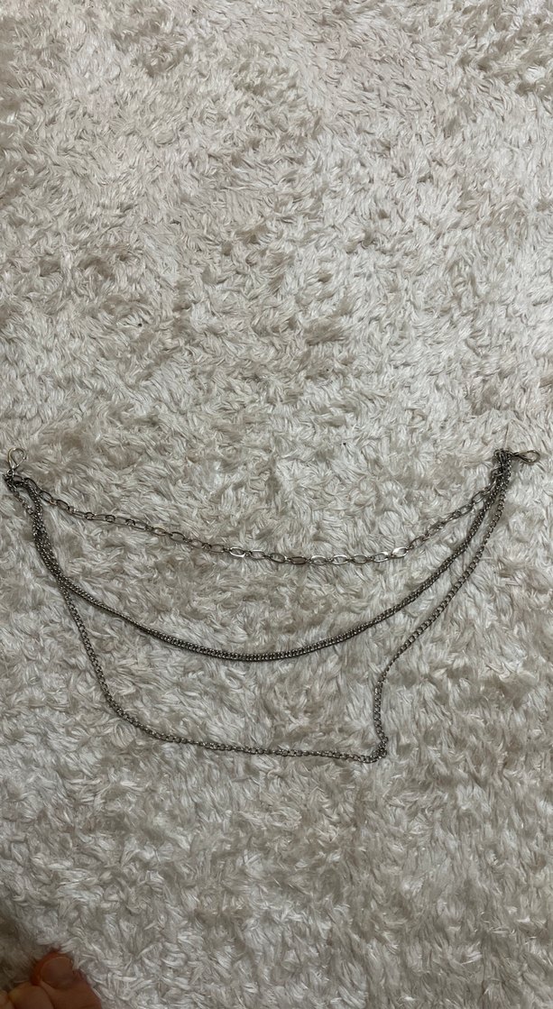 Gri Pantolon Zincir Unisex - Görsel 2