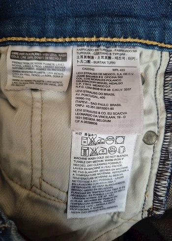 Levıs orijinal kot pantolon - Görsel 5