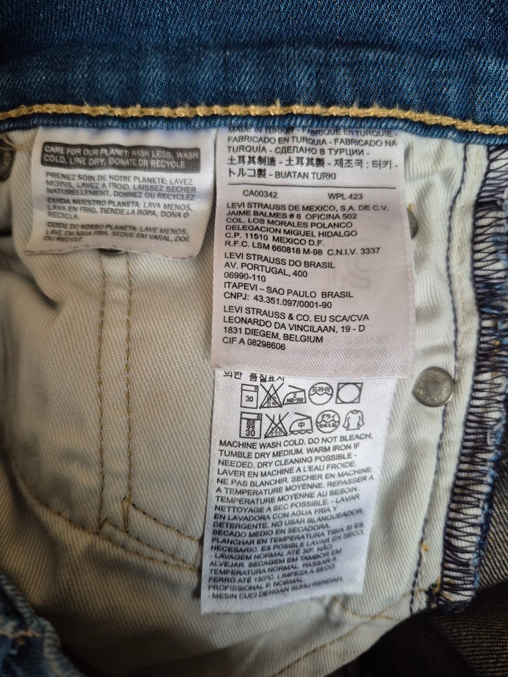 Levıs orijinal kot pantolon - Görsel 5