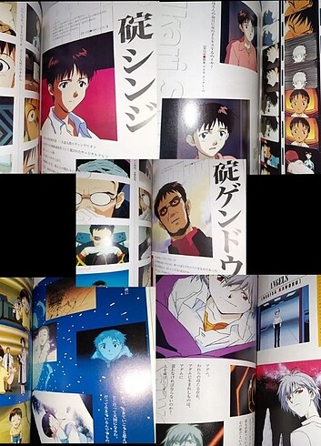 Diğer AYRIRTİLDI Evangelion Adam Artbook Photo File 1996