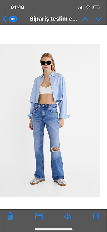 Stradivarius jean