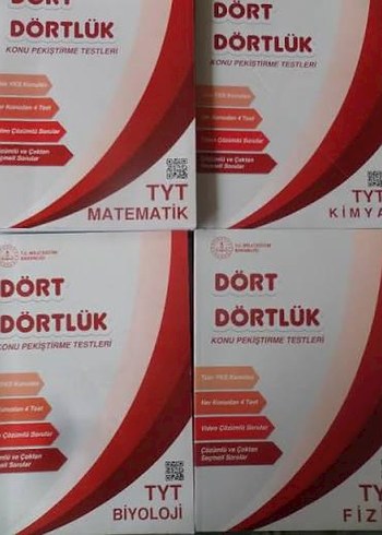 TYT AYT  Dört Dörtlük Konu Testleri - Görsel 2