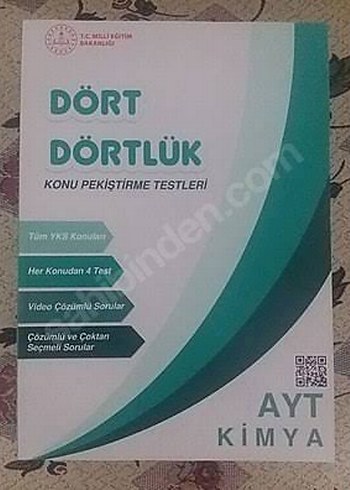 TYT AYT  Dört Dörtlük Konu Testleri - Görsel 5