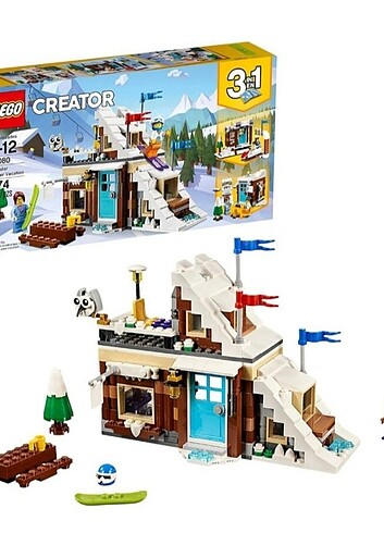 Lego Creator 31080 Modüler Kış Tatili