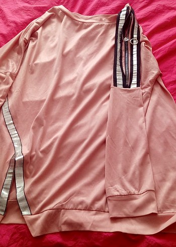 Pembe Salaş Tişörtü, Uzun Kollu, - Görsel 3