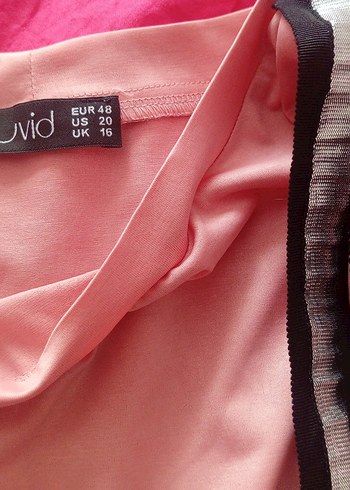 Pembe Salaş Tişörtü, Uzun Kollu, - Görsel 5