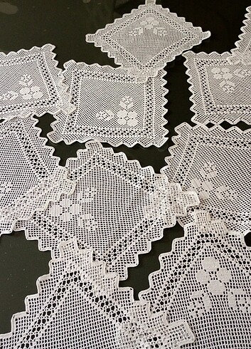 Dantel mutfak takımı  - Görsel 6