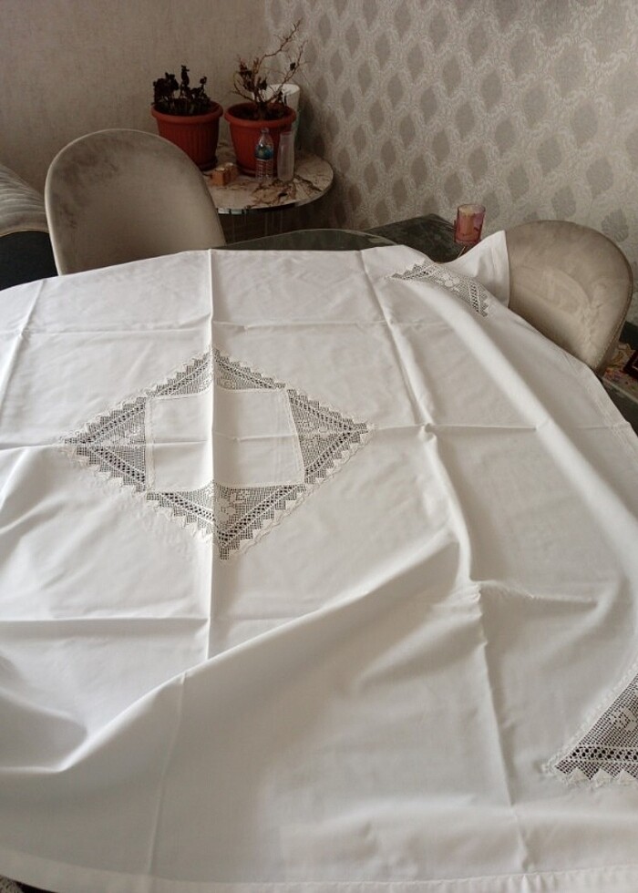 Dantel mutfak takımı  - Görsel 2