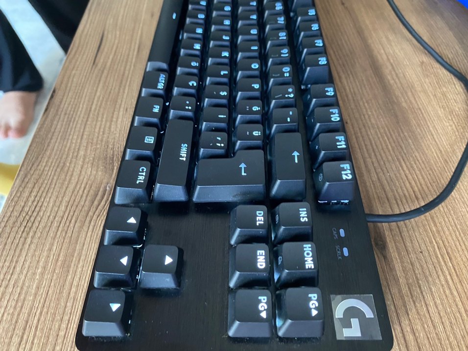 Logitech G413 TKL SE Siyah Mekanik Klavye - Görsel 5