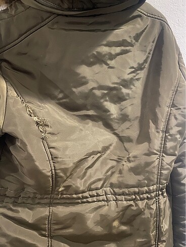 Lc wakiki kadın haki renk mont - Görsel 9