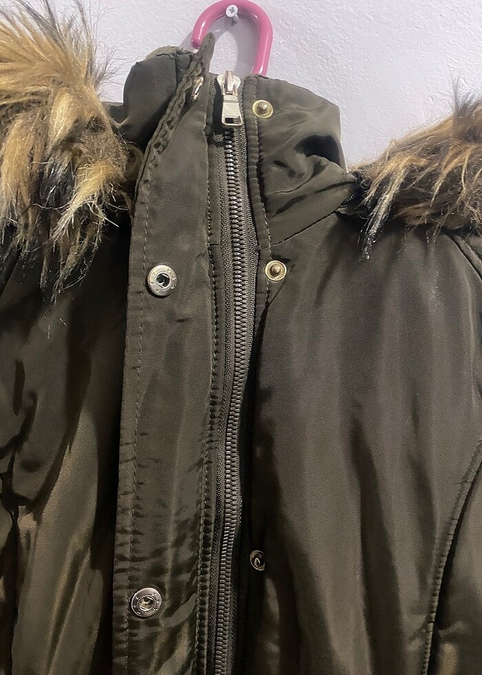 Lc wakiki kadın haki renk mont - Görsel 4