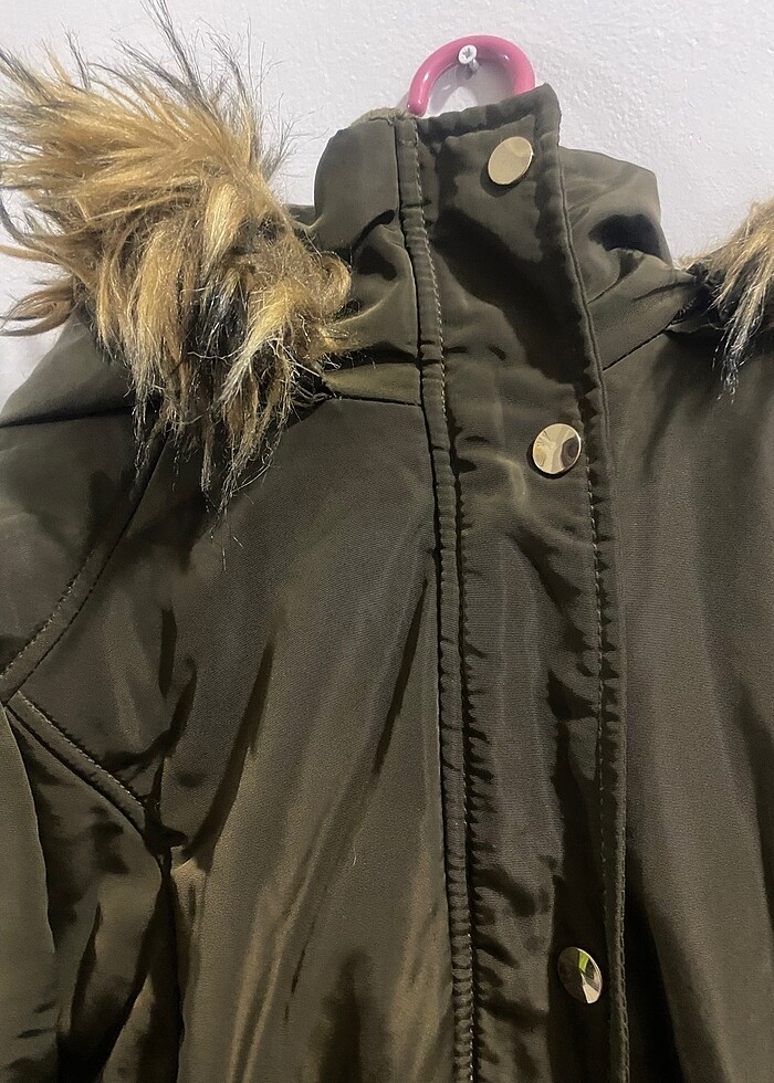 Lc wakiki kadın haki renk mont - Görsel 5