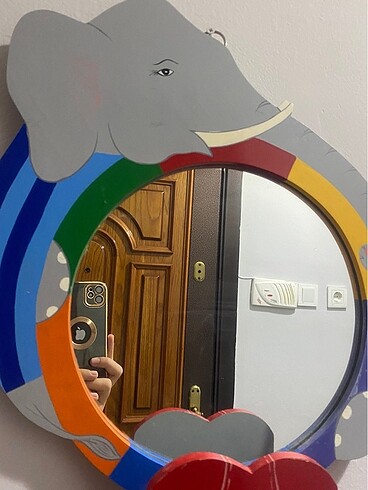 Ahşap diğer marka ayna ve kalemlik - Görsel 2