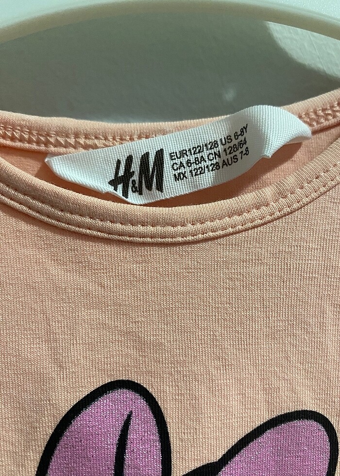 H&M marka kız çocuk elbise - Görsel 5