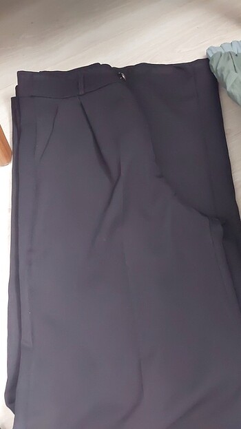 Kumaş lacivert pantolon