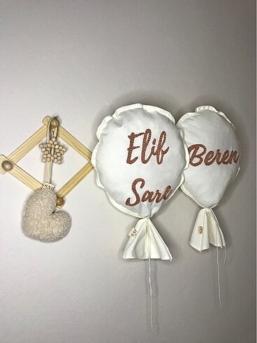 Yataş İsme özel dekoratif balon yastık