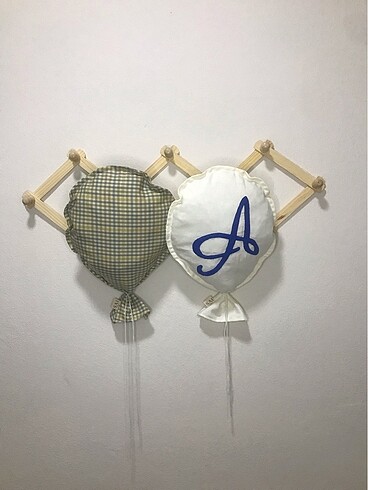Beden beyaz Renk İsme özel dekoratif balon yastık