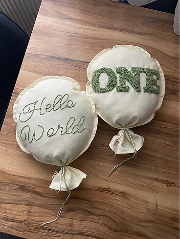 Dekoratif balon yastık isme özel baby shower punch