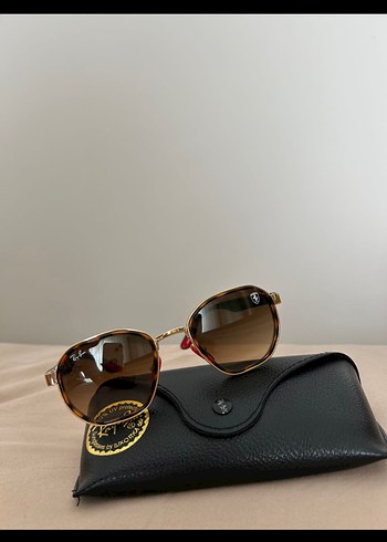 Kahverengi Şeffaf Kadın Güneş Gözlüğü - Görsel 4