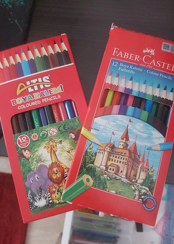 Faber-Castell 12 Renk Pastel Boya Kalemi