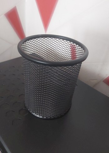 Siyah Metal Tel Kalemlik