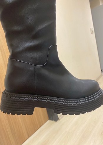 38 Beden siyah Renk Pierre Cardin siyah çizme