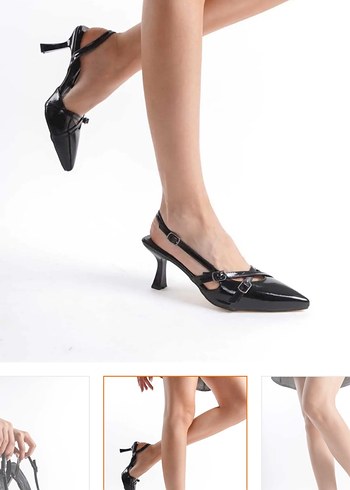 38 Beden tokalı gotik stiletto
