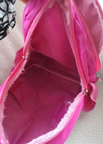 Renkli Unicorn Desenli Pembe Çocuk Okul Çantası - Görsel 3