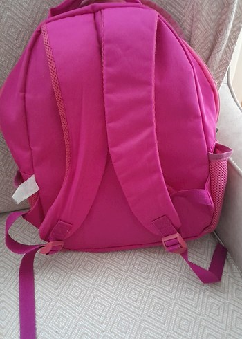 Renkli Unicorn Desenli Pembe Çocuk Okul Çantası - Görsel 2