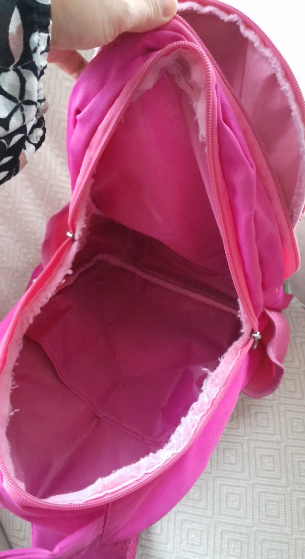 Renkli Unicorn Desenli Pembe Çocuk Okul Çantası - Görsel 3