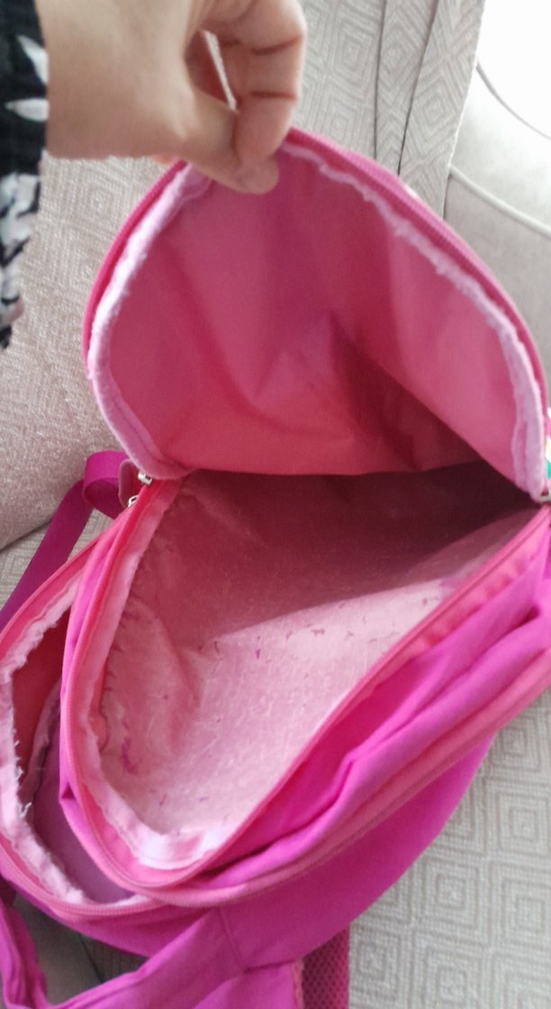 Renkli Unicorn Desenli Pembe Çocuk Okul Çantası - Görsel 4