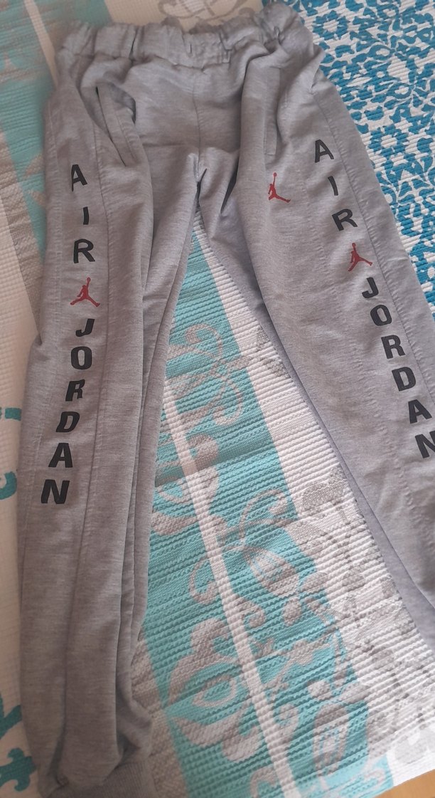 Gri Baskılı Erkek Çocuk Eşofman Altı - Görsel 3