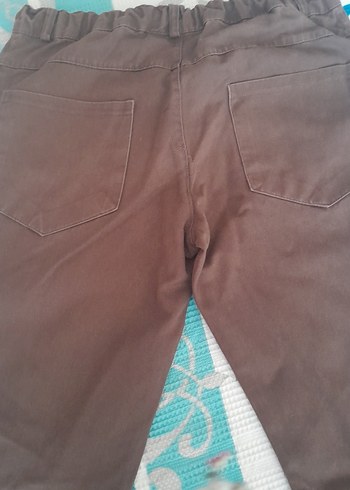 Kahverengi Bel Bantlı Erkek Çocuk Pantolon - Görsel 3