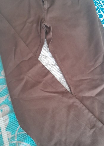 Kahverengi Bel Bantlı Erkek Çocuk Pantolon - Görsel 2