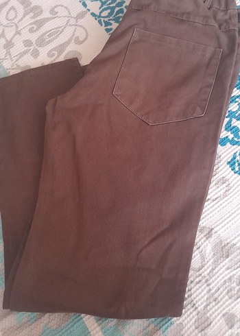 Kahverengi Bel Bantlı Erkek Çocuk Pantolon - Görsel 6