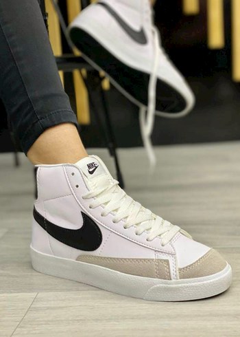 40 Beden Beyaz Nike blazer mid 77 Yüksek Tabanlı Spor Ayakkabı