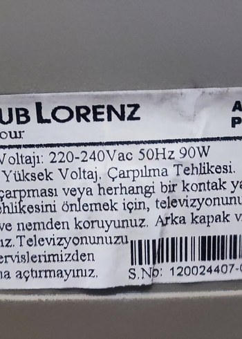 Schaub Lorenz Apollo p2111 düz ekran tv - Görsel 8