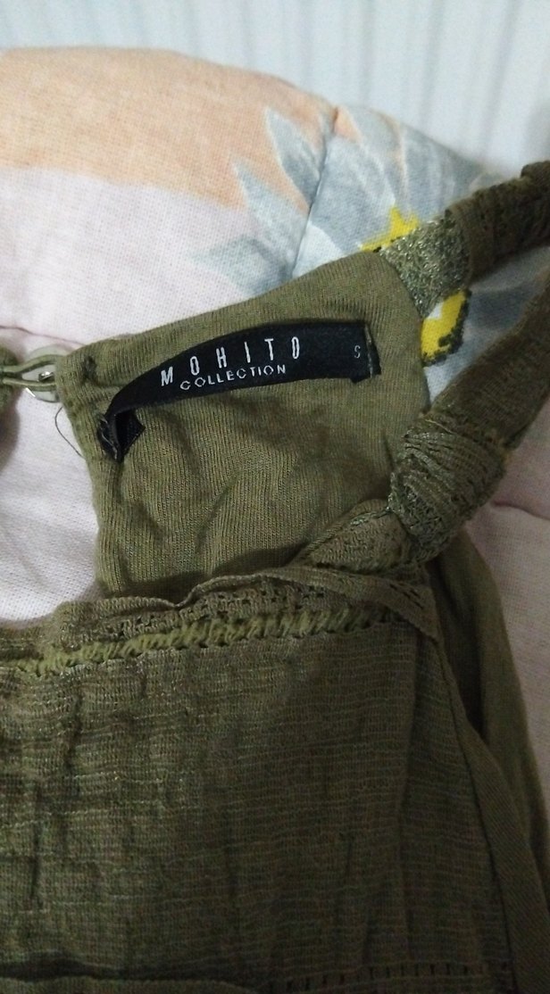 Kemerli Haki Midi Etek - Görsel 2