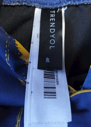 Buckle detaylı çok renkli bohem mayo - Görsel 2