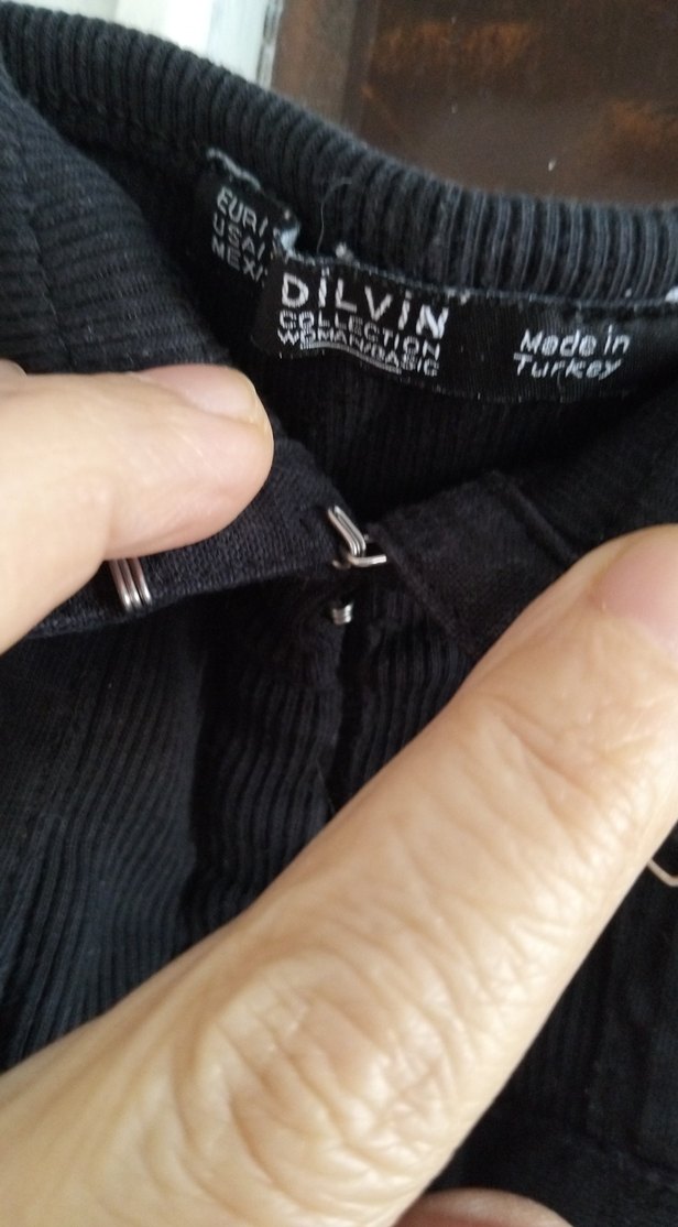 Kadın Siyah Gotik Midi Büstiyer - Görsel 2