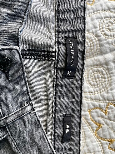 42 Beden gri Renk Lcw Mom jean
