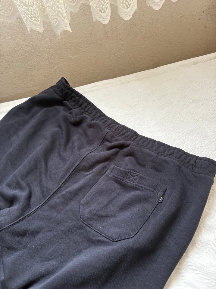 Siyah Geniş Kesim Baggy Eşofman - Görsel 3