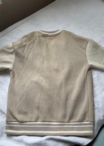 Bej Düğmeli Rahat Erkek Kolej Ceket - Görsel 4