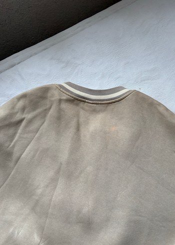 Bej Düğmeli Rahat Erkek Kolej Ceket - Görsel 5