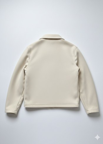 Erkek Kapitone Kaşe Mont - Görsel 2