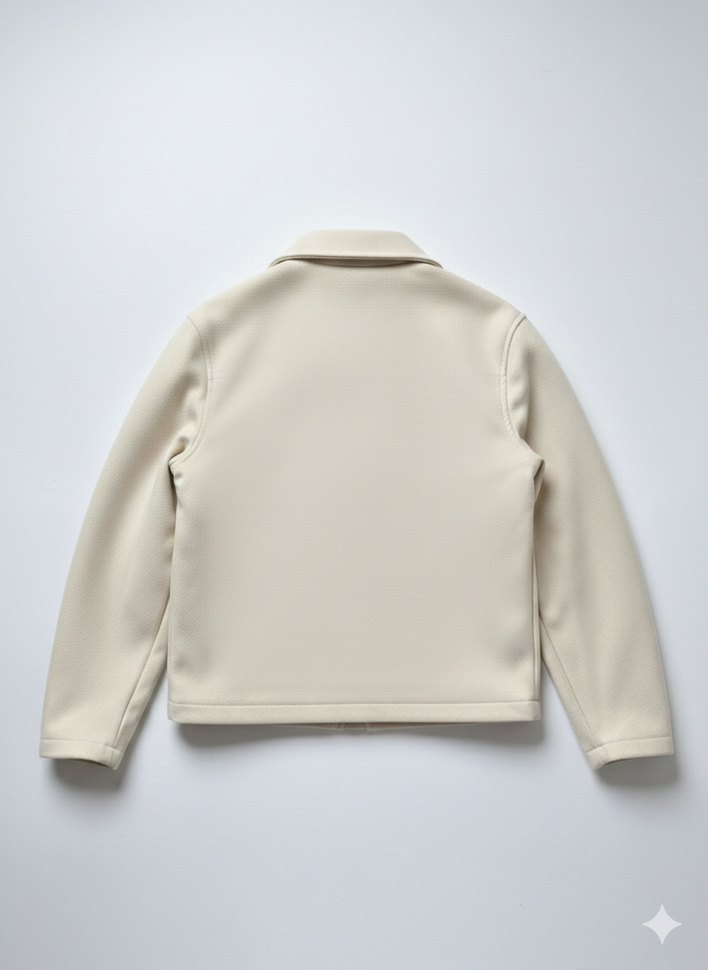 Erkek Kapitone Kaşe Mont - Görsel 2